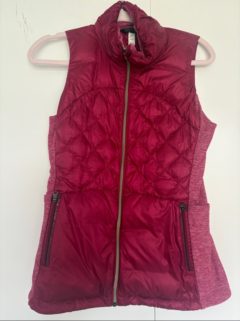 Lululemon Down For A Run Vest in the color Berry Rumble 6 - Picture 3 of 13
